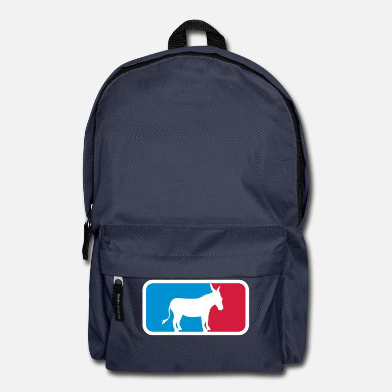 sport logo cool esel pferd pony klein packesel lan - Rucksack - Navy