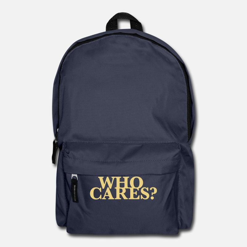 who cares na und wen juckts - Rucksack - Navy