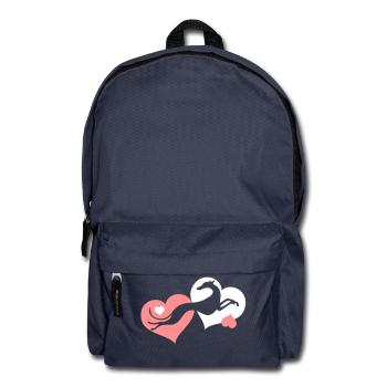 Lévrier Valentin - Sac à dos - bleu marine - Devant