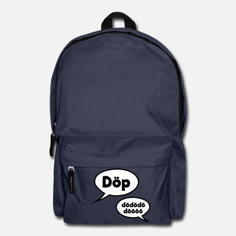 Döp dödödödöööö - Backpack - navy