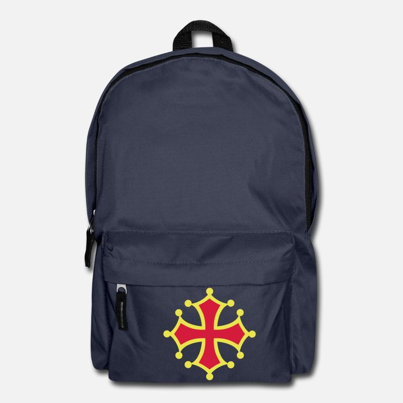 croix occitane - Sac à dos - bleu marine