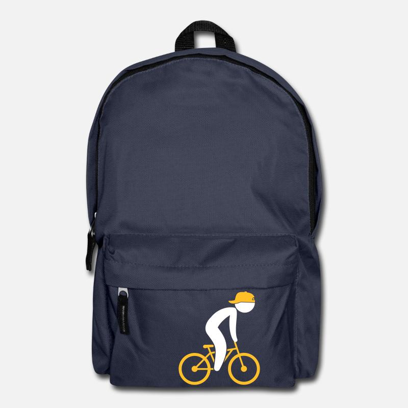 Ein Radfahrer - Rucksack - Navy
