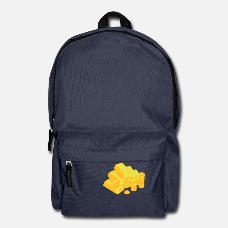 Gold - Rucksack - Navy