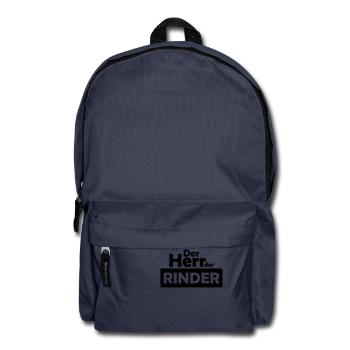 der herr der rinder - Rucksack - Navy - Vorne