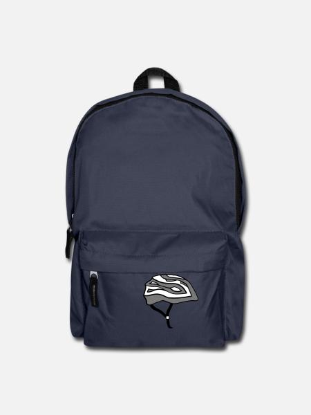 fahrradhelm fahrrad helm fahren fahrer fahrradfahr - Rucksack - Navy