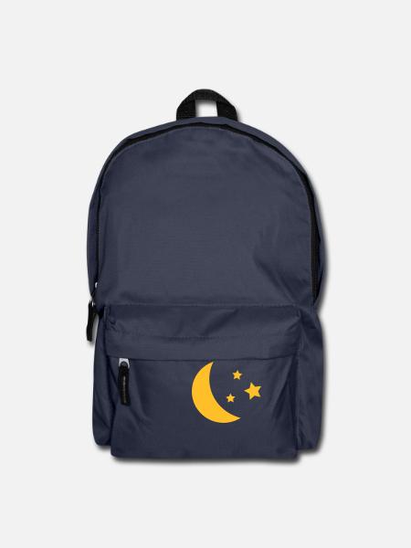Mond und Sterne - Rucksack - Navy