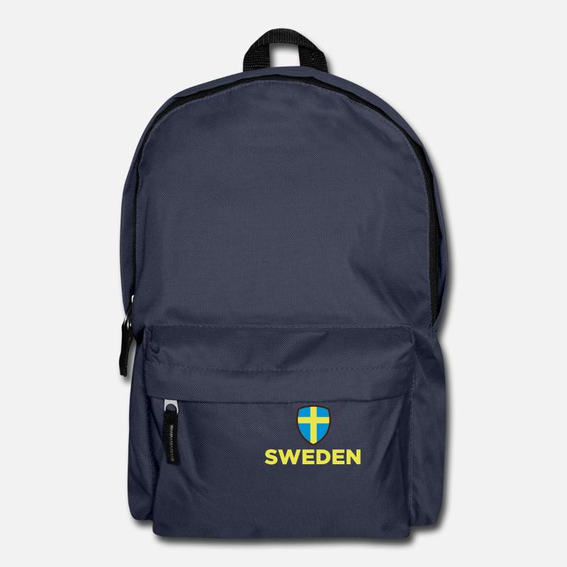 Nationalflagge von Schweden - Rucksack - Navy