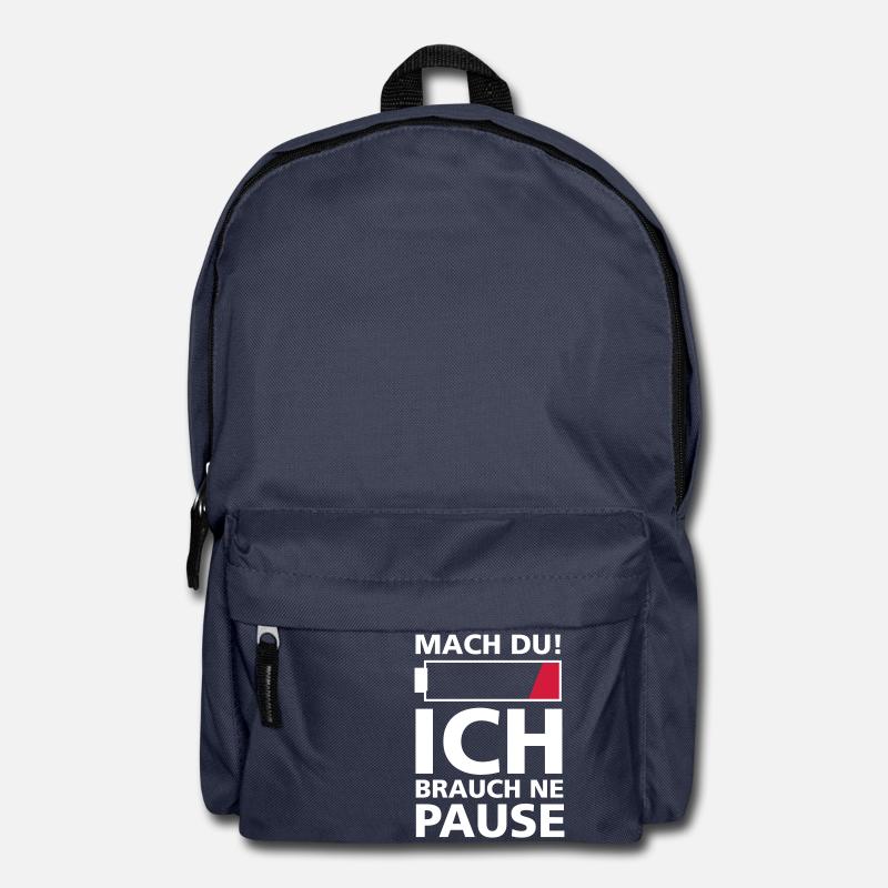 MACH DU! ICH BRAUCH NE PAUSE - Rucksack - Navy