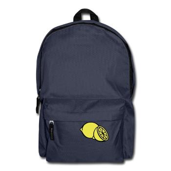 Zitrone - Rucksack - Navy - Vorne
