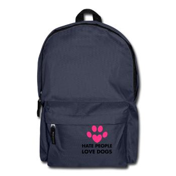Dogs - Rucksack - Navy - Vorne