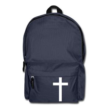 simple croix - Sac à dos - bleu marine - Devant