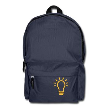 Ampoule - Sac à dos - bleu marine - Devant
