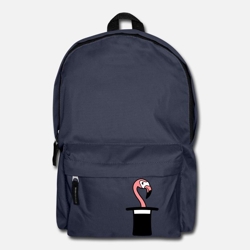 zylinder hut zauberer trick zaubertrick magier mag - Rucksack - Navy