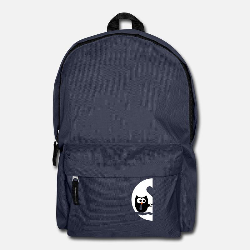 Owls right - Valentine'S Day - Backpack - navy