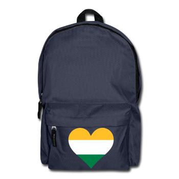 A heart for India - Backpack - navy - Front