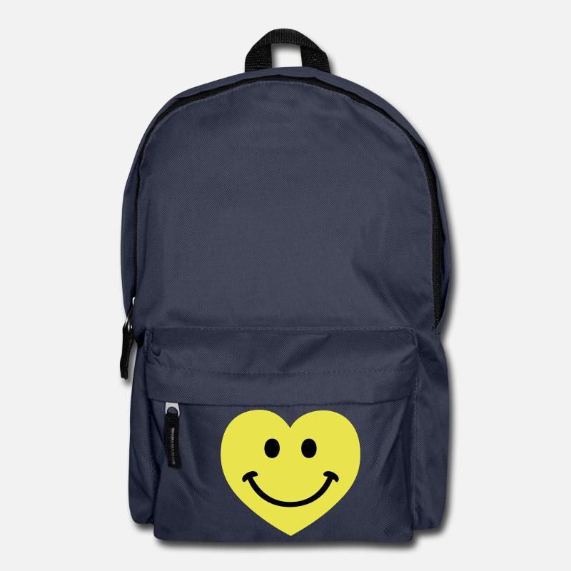 smiley smiling heart - Rucksack - Navy