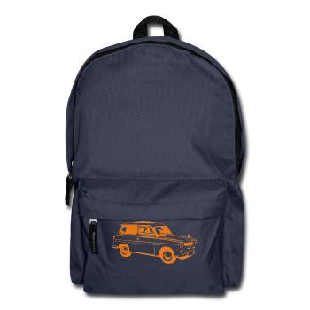  600 500 Kombi Trabi - Rucksack - Navy - Vorne