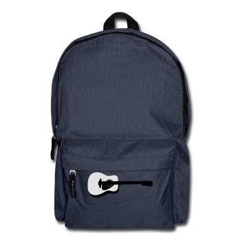 Gitarre - Rucksack - Navy - Vorne