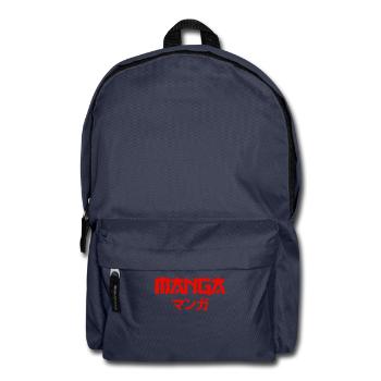 Manga Red - Rucksack - Navy - Vorne
