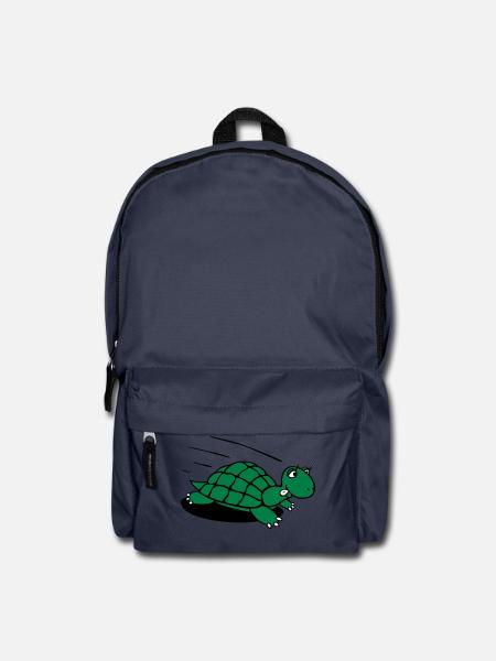 Schildkröte lauf! - Rucksack - Navy