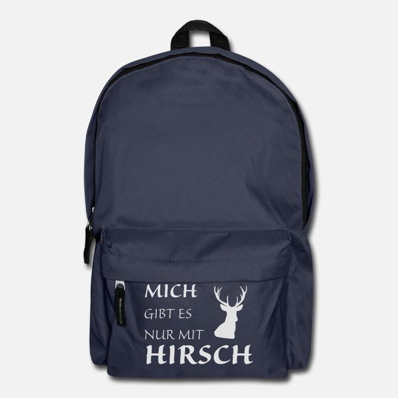 Nur mit Hirsch - Rucksack - Navy