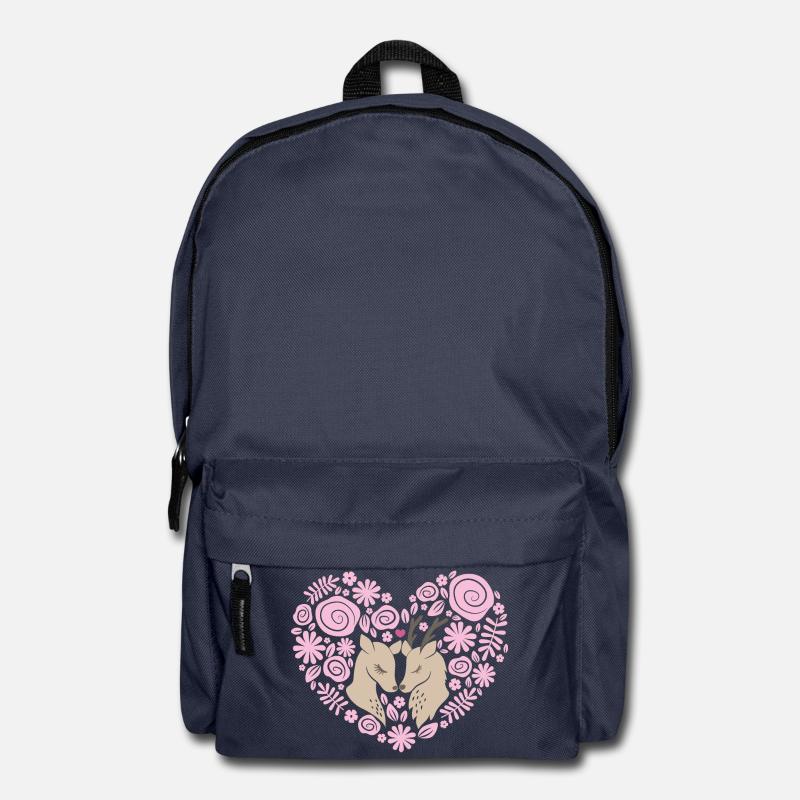 Reh Liebe - Rucksack - Navy