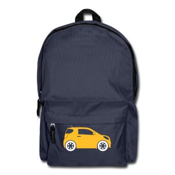 Small Compact Car - Backpack - navy - Front