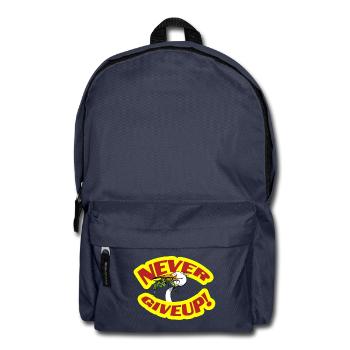 never giveup 2 copy - Rucksack - Navy - Vorne