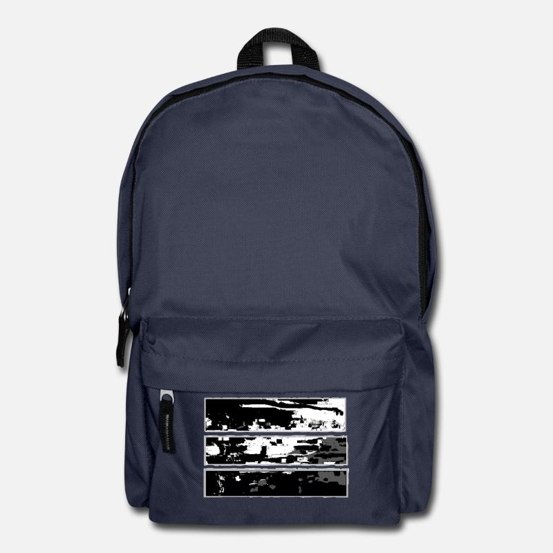 abstract landscape - Backpack - navy