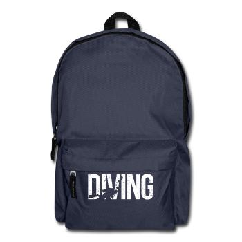Funny Diving Diver Dive Shirt Diving - Rucksack - Navy - Vorne