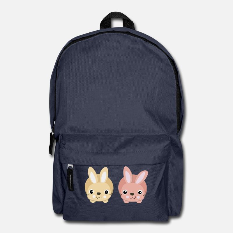 bunnies - Rucksack - Navy