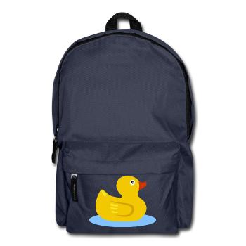 rubber duck - Backpack - navy - Front