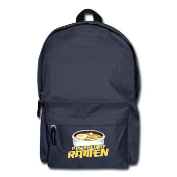 Lustiges Ramen Tshirt, Japanisches Essen - Rucksack - Navy - Vorne
