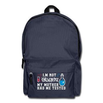 I'M NOT CRAZY - Backpack - navy - Front