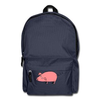 Pig roz3 - Backpack - navy - Front