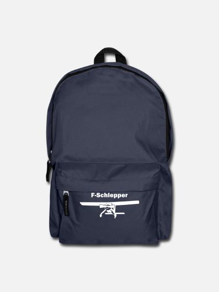 Flugzeugschlepp Wilga Fschlepp Pilot Geschenk - Rucksack - Navy