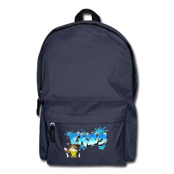 Enzo Graffiti Name - Sac à dos - bleu marine - Devant