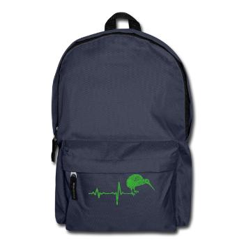 Kiwi Vogel NZ Neuseeland Geschenk - Rucksack - Navy - Vorne