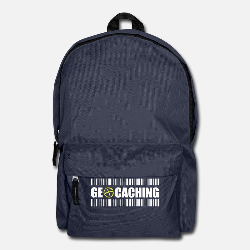 Geocaching Barcode - 2colors - 2O12 - Backpack - navy