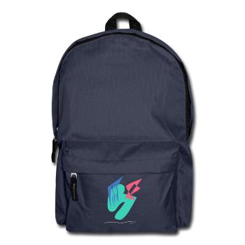Line color - Rucksack - Navy - Vorne