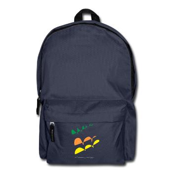 Line color - Rucksack - Navy - Vorne
