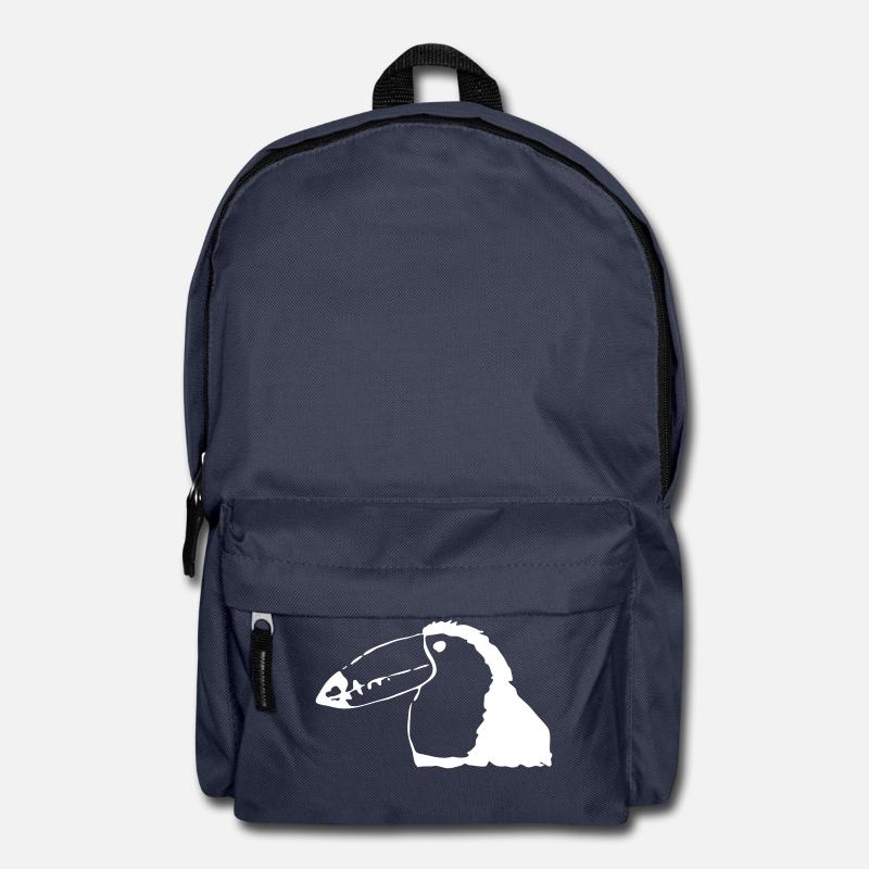Tukan ähnlicher Vogel - Rucksack - Navy