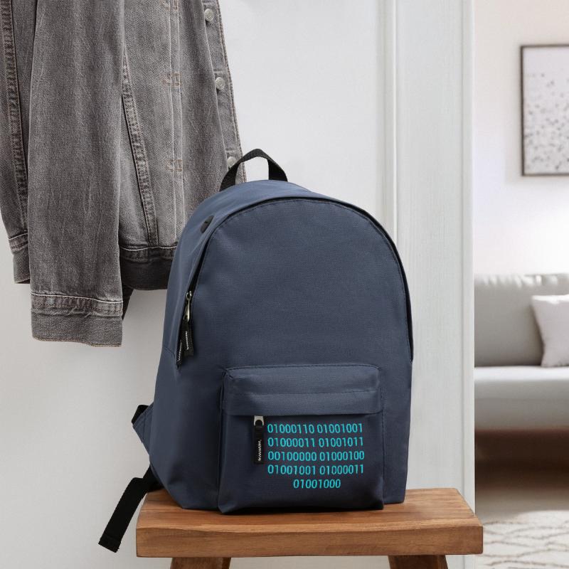 BINARY CODE / BINÄRCODE F**K DICH GESCHENKIDEE Rucksack