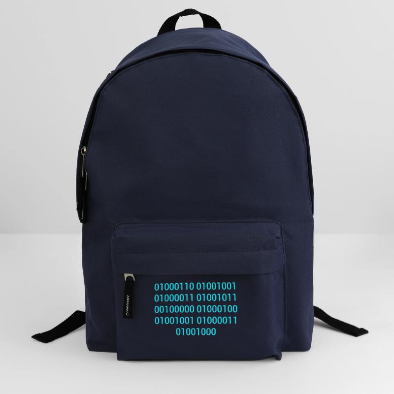 BINARY CODE / BINÄRCODE F**K DICH GESCHENKIDEE Rucksack