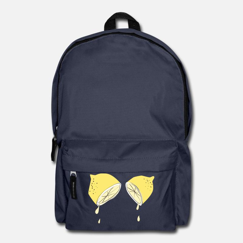 Wenn das Leben dir Zitronen gibt... - Rucksack - Navy