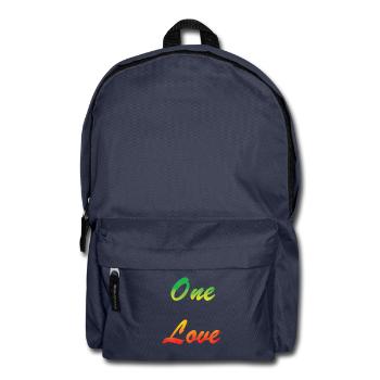 One love - Backpack - navy - Front