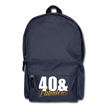 40 & Fabuleux - Sac à dos - bleu marine - Devant