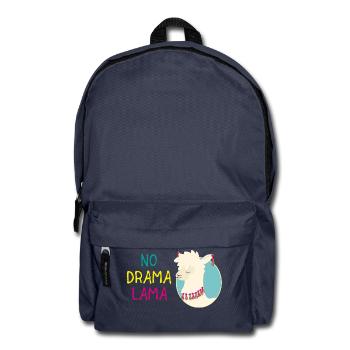 No Drama Lama - Rucksack - Navy - Vorne