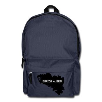 BREIZH MA BRO - Backpack - navy - Front