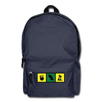 Martinique / 972 / Caraïbes / Martiniquais - Backpack - navy - Front